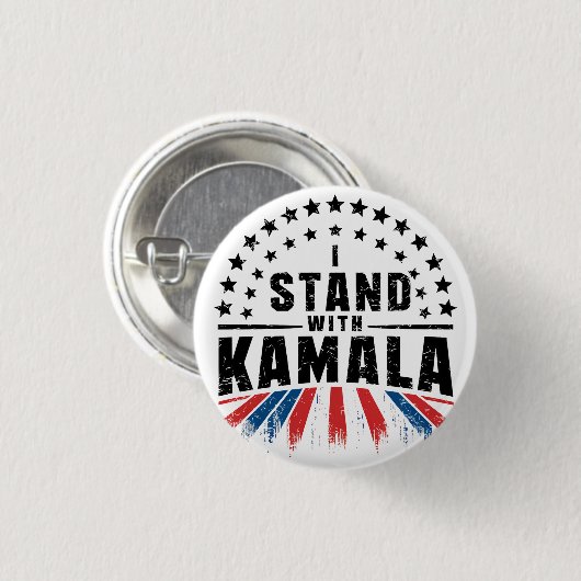 Kamala Harris Button (Vorne & Hinten)