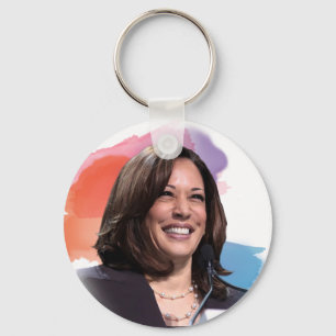 Kamala Harris Button Schlüsselanhänger