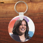 Kamala Harris Button Schlüsselanhänger (Vorderseite)