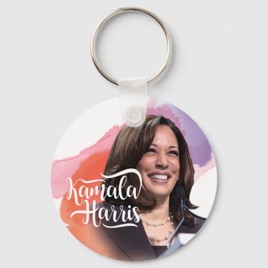 Kamala Harris Button Schlüsselanhänger (Vorderseite)