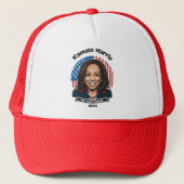 Kamala Harris Cap Truckerkappe (Vorderseite)