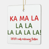 Kamala (Harris) Carol Keramik Keramikornament (Links)