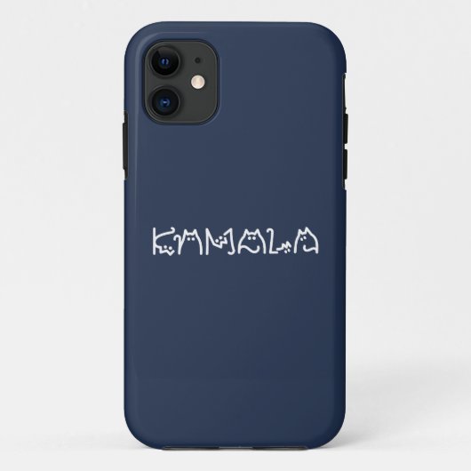 Kamala Harris Cat Lettering Positive Original Case-Mate iPhone Hülle (Rückseite)