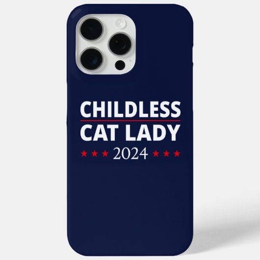 Kamala Harris - Childless Cat Lady 2024 III Case-Mate iPhone Hülle (Rückseite)