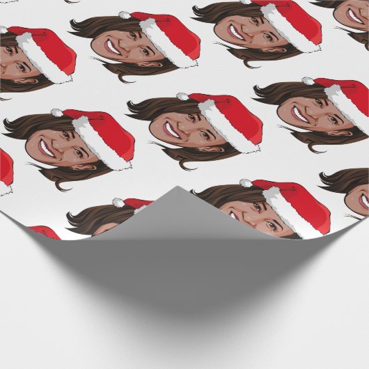 Kamala Harris Christmas Geschenkpapier (Ecke)
