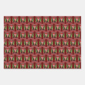 Kamala Harris Christmas Geschenkpapier Set (Vorderseite 2)