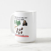 Kamala Harris Coconut Tree Design Tasse (Vorderseite Links)