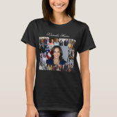 Kamala Harris Collage Basic T - Shirt (Vorderseite)