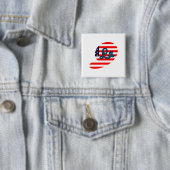 Kamala Harris Comma La Button (Beispiel)