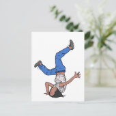 Kamala Harris Cool Breakdancing Postkarte (Stehend Vorderseite)