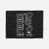 Kamala Harris Copy Cat Funny 2024 Fleecedecke (Vorderseite (Horizontal))