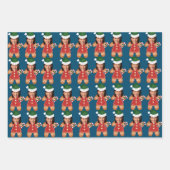 Kamala Harris Custom Face Foto Gingerbread Frau Geschenkpapier Set (Vorderseite 3)