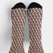 Kamala Harris Custom Face Socken (Oben)