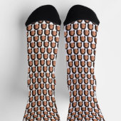 Kamala Harris Custom Face Socken (Oben)