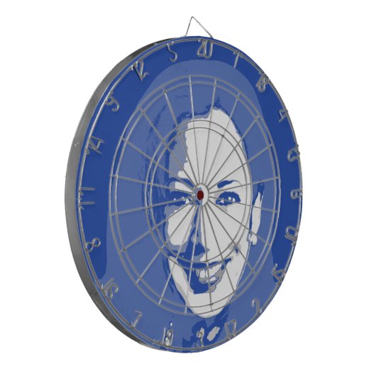 KAMALA HARRIS DARTSCHEIBE (Vorderseite Links)