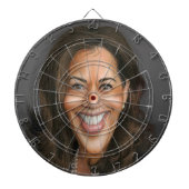 Kamala Harris Dartscheibe (vorne)