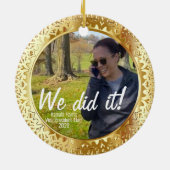 Kamala Harris, designierte Vizepräsidentin "Wir ha Keramik Ornament (Hinten)