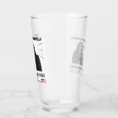 Kamala Harris Drinking Glass Glas (Rechts)