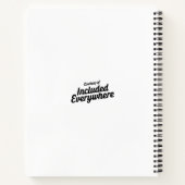 KAMALA HARRIS Echoes of Change Notebook Notizblock (Rückseite)