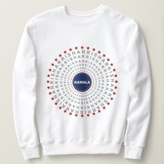 KAMALA HARRIS - Echoes of Change Sweatshirt (Design vorne)