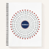 KAMALA HARRIS Echoes of Change Tasse Notizblock (Vorderseite)