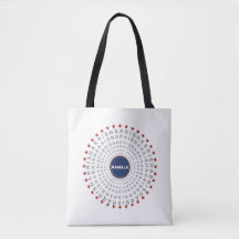 KAMALA HARRIS Echos of Change Tote Bag