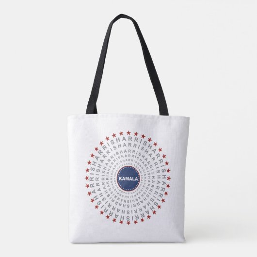KAMALA HARRIS Echos of Change Tote Bag Tasche (Rückseite)
