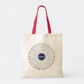 KAMALA HARRIS Echos of Change Tote Bag Tragetasche (Rückseite)