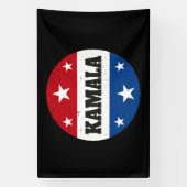 Kamala Harris Election 2024 V Banner (Vertikal)