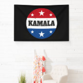 Kamala Harris Election 2024 V Banner (InSitu)