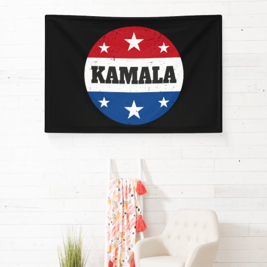 Kamala Harris Election 2024 V Banner (InSitu)