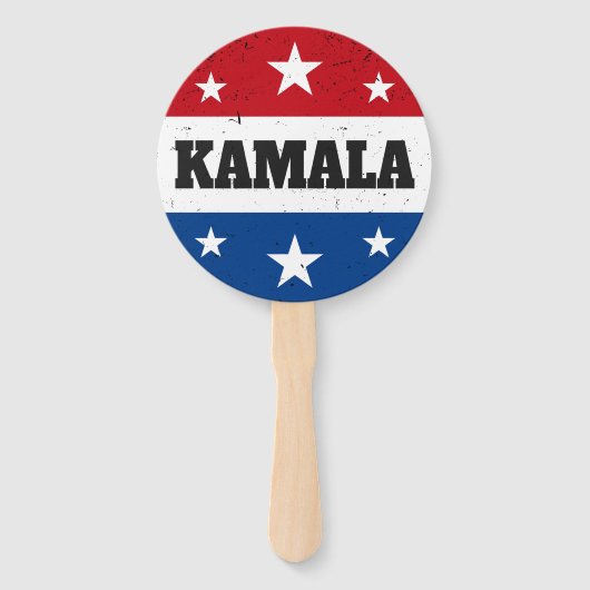Kamala Harris Election 2024 V Fächer (Rückseite)