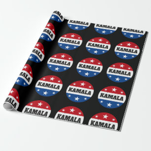 Kamala Harris Election 2024 V Geschenkpapier