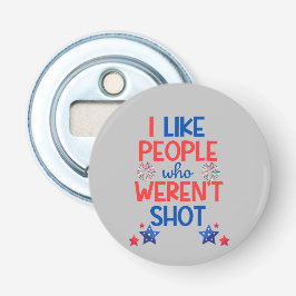 Kamala Harris Election Funny Anti-Trump Red & Blue Flaschenöffner