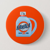 Kamala Harris entfernt Orangenstadien Button (Vorderseite)