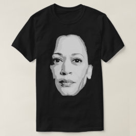 Kamala Harris Face Print T-Shirt