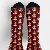 Kamala Harris Face Socken (Oben)