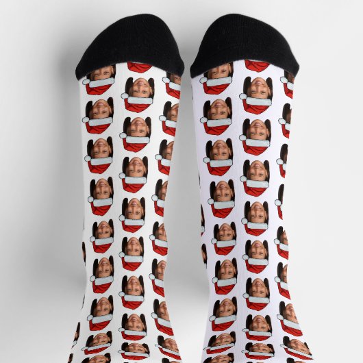 Kamala Harris Face Socken (Oben)