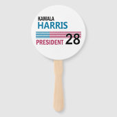 Kamala Harris Fächer (Rückseite)