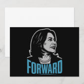 Kamala Harris Forward Einladung (Vorne/Hinten)