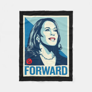 Kamala Harris Forward Fleecedecke