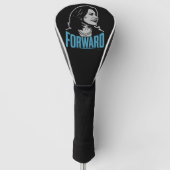 Kamala Harris Forward Golf Headcover (Vorderseite)