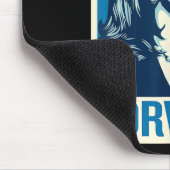 Kamala Harris Forward Mousepad (Ecke)
