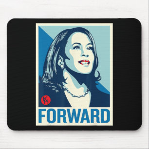 Kamala Harris Forward Mousepad
