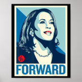 Kamala Harris Forward Poster (Vorne)