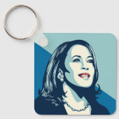 KAMALA HARRIS FORWARD SCHLÜSSELANHÄNGER (Vorderseite)