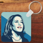 KAMALA HARRIS FORWARD SCHLÜSSELANHÄNGER (Rückseite)