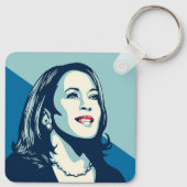 KAMALA HARRIS FORWARD SCHLÜSSELANHÄNGER (Rückseite)