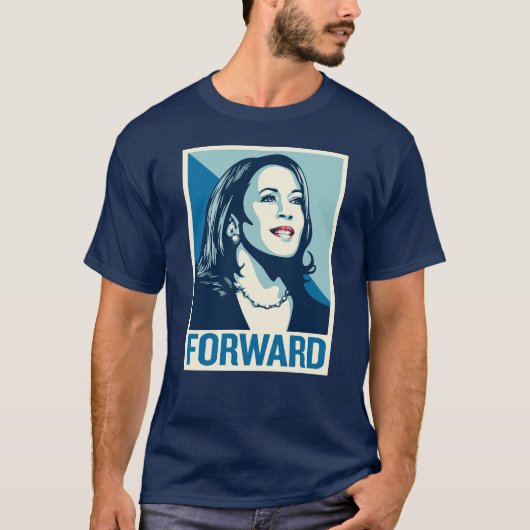 KAMALA HARRIS FORWARD T-Shirt (Vorderseite)