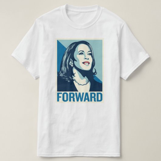 KAMALA HARRIS FORWARD T-Shirt (Design vorne)